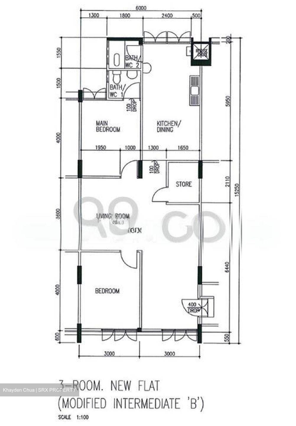 Blk 607 Yio Chu Kang Green (Ang Mo Kio), HDB 3 Rooms #501600341